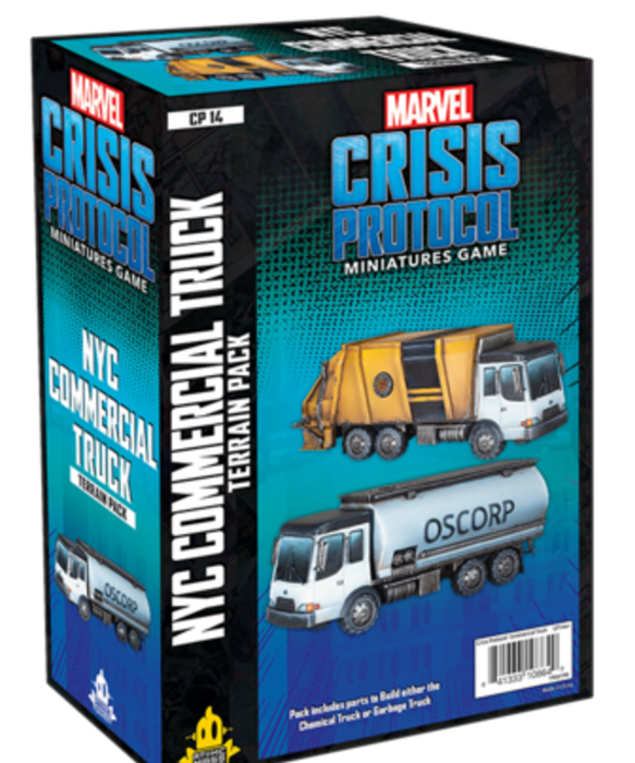 Marvel: Crisis Protocol - NYC Commercial Truck Terrain Pack