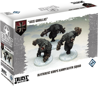 Dust Tactics: Axis Gorillas