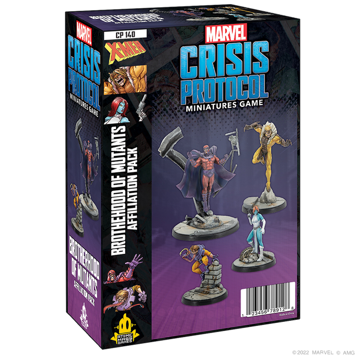 MARVEL: CRISIS PROTOCOL - BROTHERHOOD OF MUTANTS AFFILIATION PACK