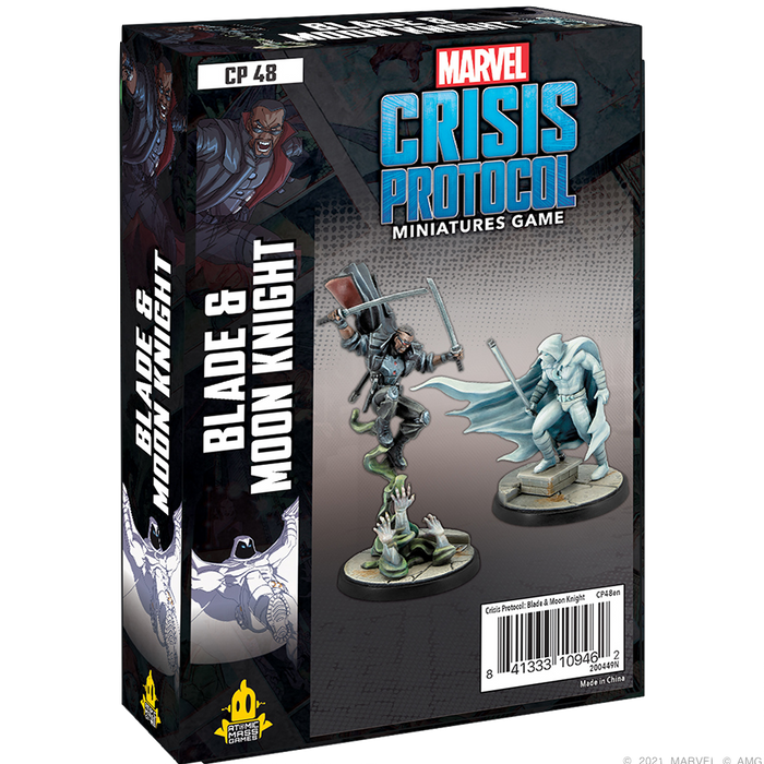 Marvel: Crisis Protocol- Blade and Moon Knight