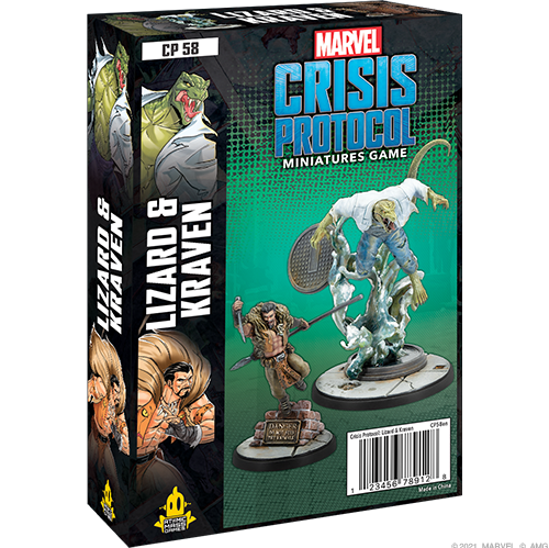 Marvel: Crisis Protocol- Lizard and Kraven