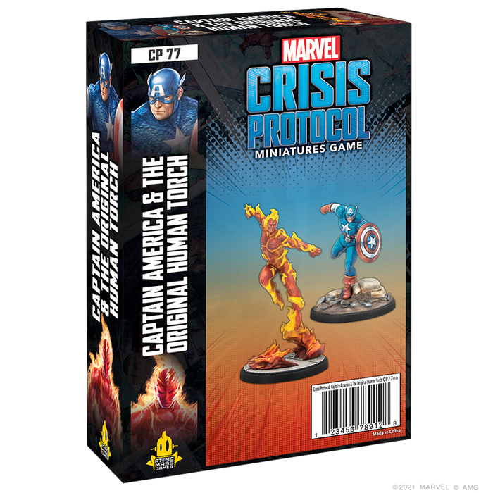 MARVEL: CRISIS PROTOCOL - CAPTAIN AMERICA & THE ORIGINAL HUMAN TORCH