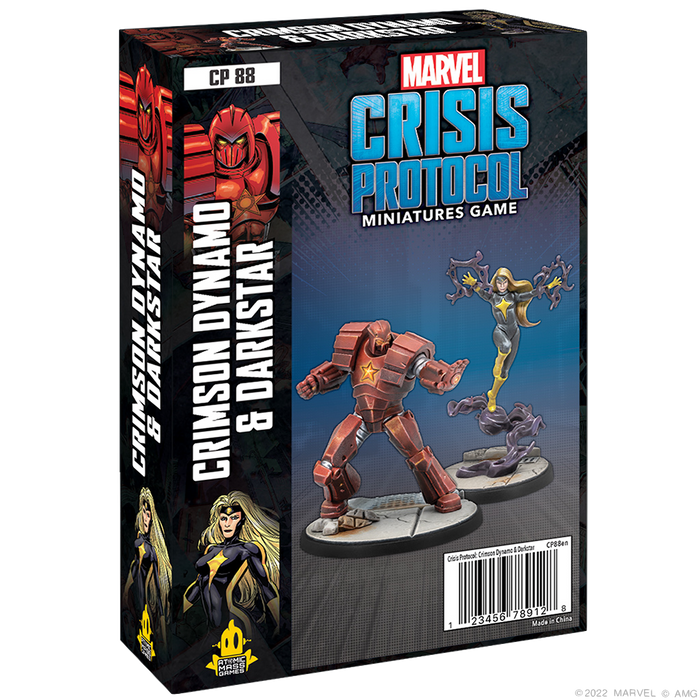 MARVEL: CRISIS PROTOCOL - CRIMSON DYNAMO & DARK STAR CHARACTER PACK