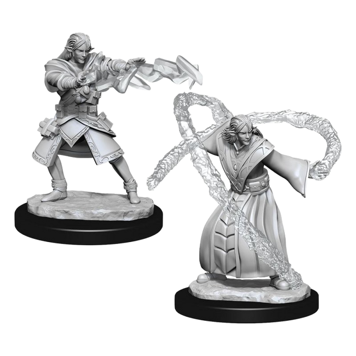 Dungeons and Dragons: Nolzurs Marvelous Unpainted Miniatures - Elf Wizard Male