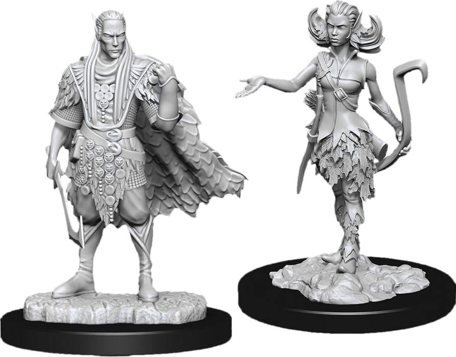 Dungeons and Dragons Nolzur`s Marvelous Unpainted Miniatures: W15 Autumn Eladrin and Summer Eladrin