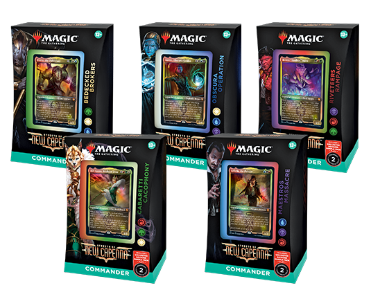 Magic the Gathering CCG: Streets of New Capenna Commander Deck Bedecked Brokers