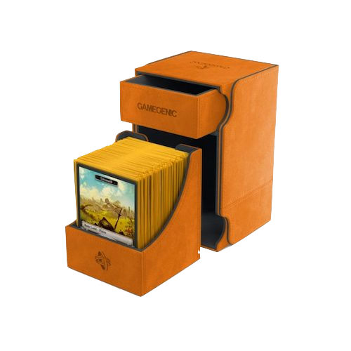 Watchtower 100+ Card Convertible Deck Box: Orange