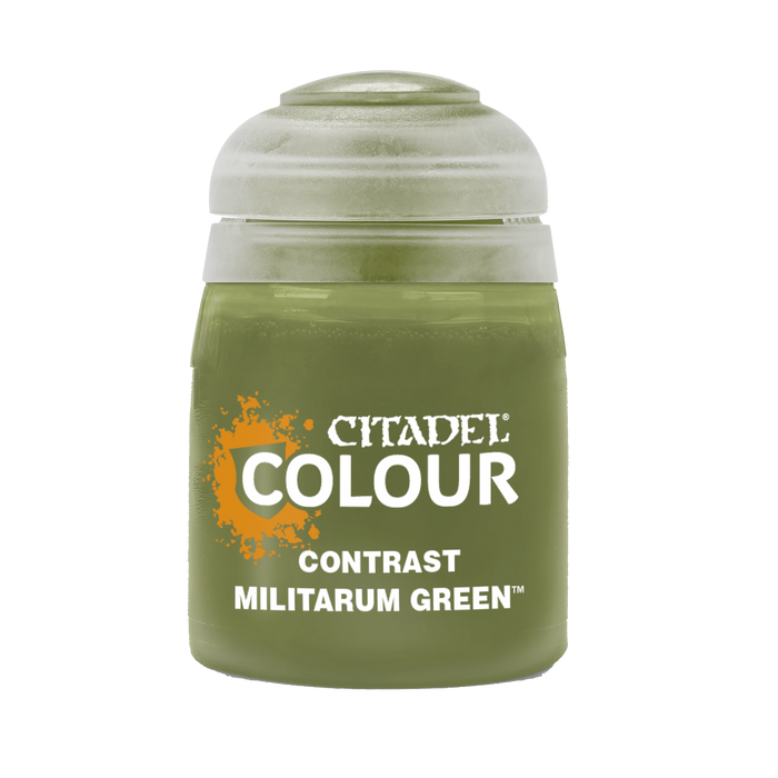 29-24 Citadel - Contrast: Militarum Green