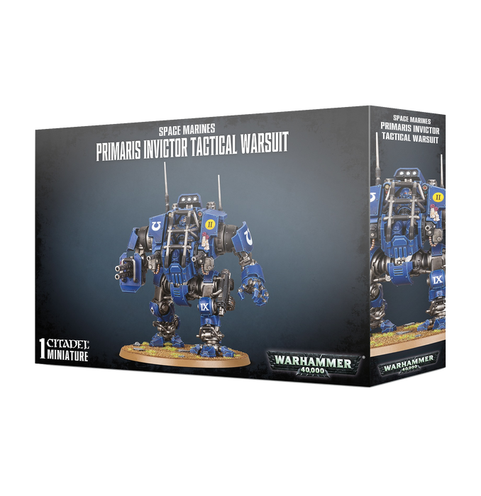 Space Marines: Primaris Invictor Tactical Warsuit