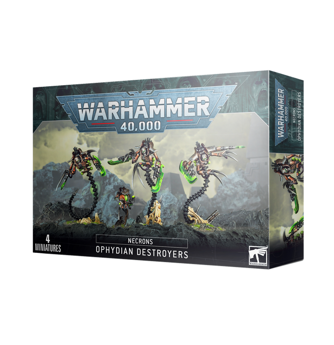 Necrons: Ophydian Destroyers