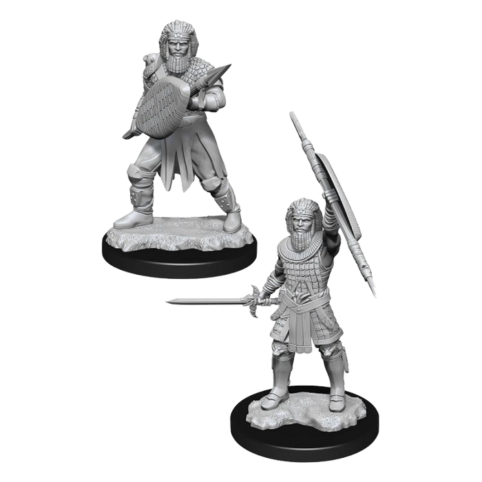 Dungeons & Dragons: Nolzurs Marvelous Unpainted Miniatures - Human Fighter Male