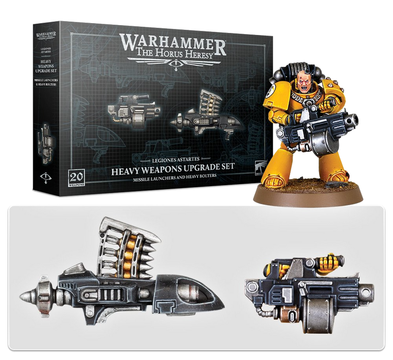 Horus Heresy: LEGIONES ASTARTES: MISSILE LAUNCHERS and HEAVY BOLTERS