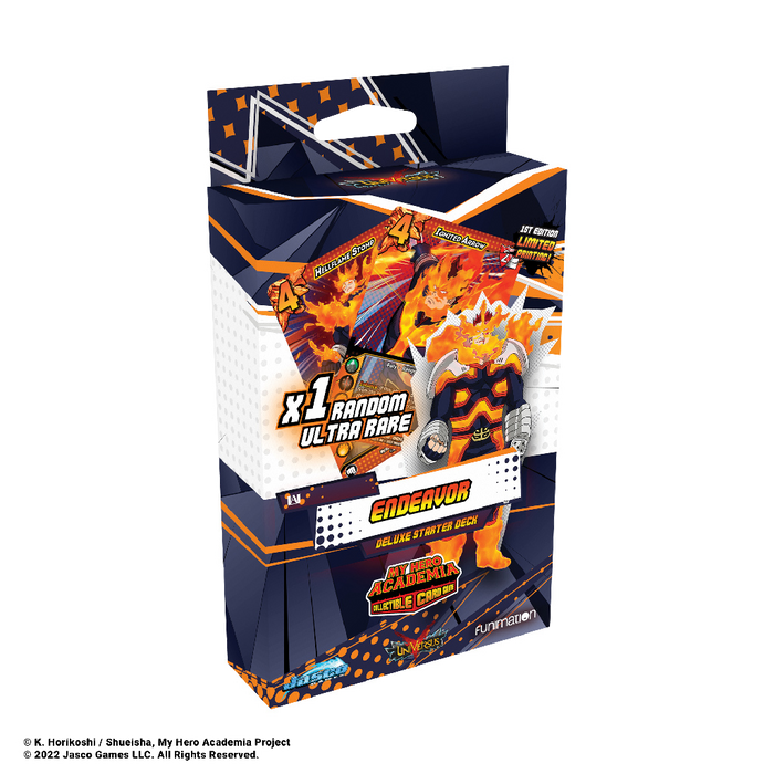 MY HERO ACADEMIA CCG: ENDEAVOR STARTER DECK