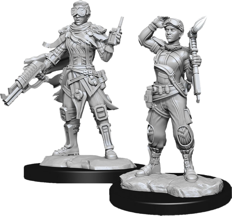 Starfinder Deep Cuts Unpainted Miniatures: W15 Human Mechanic