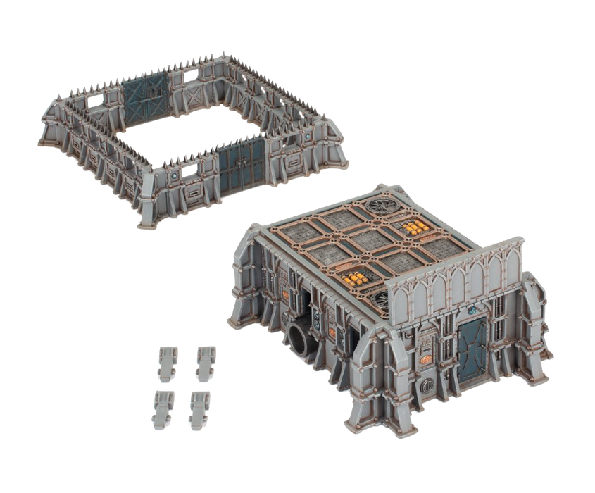 Warhammer 40000 - BATTLEZONE: FRONTERIS:STC HAB-BUNKER and STOCKADES