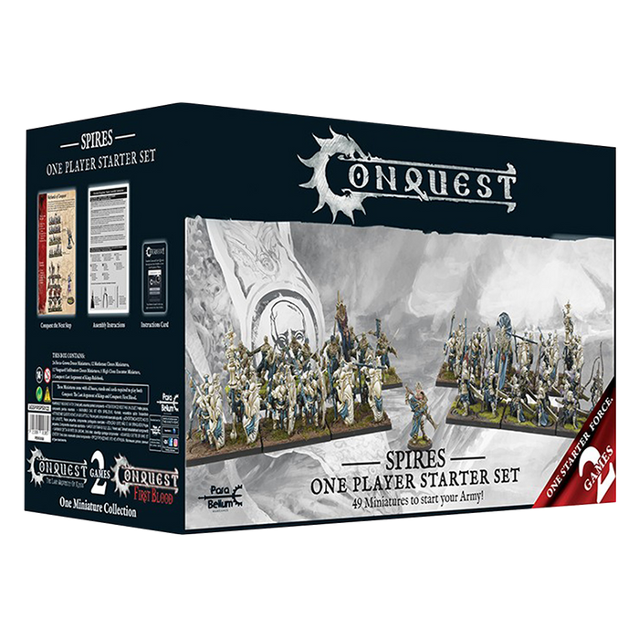 Conquest - Spires:  1 Player Starter Set