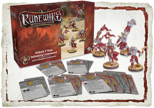 Runewars Miniatures Games: Uthuk Y'llan Infantry Command