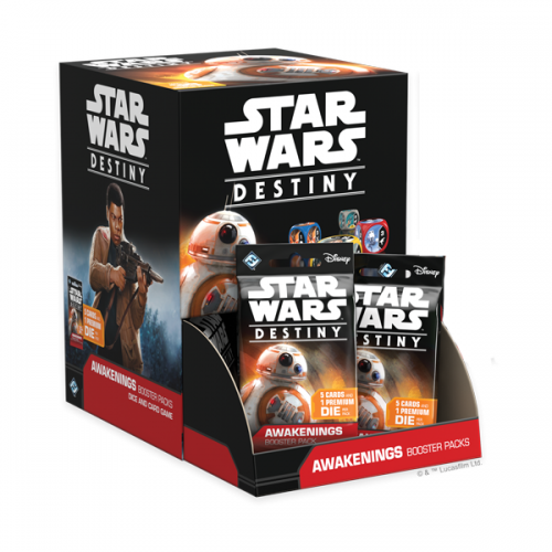 Star Wars Destiny Awakenings Booster Display