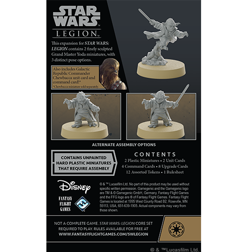 Star Wars: Legion -Grand Master Yoda Commander