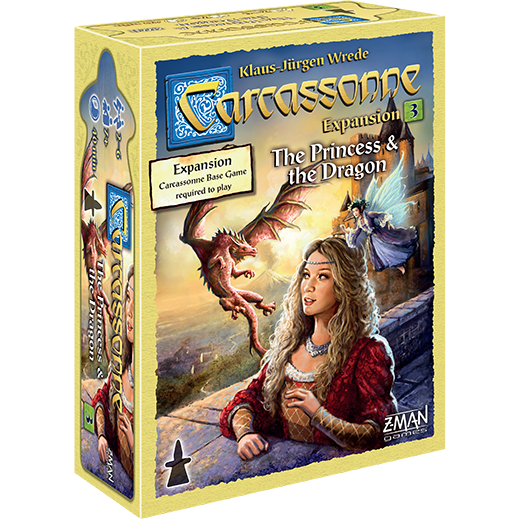 Carcassonne: Expansion 3 - The Princess and the Dragon