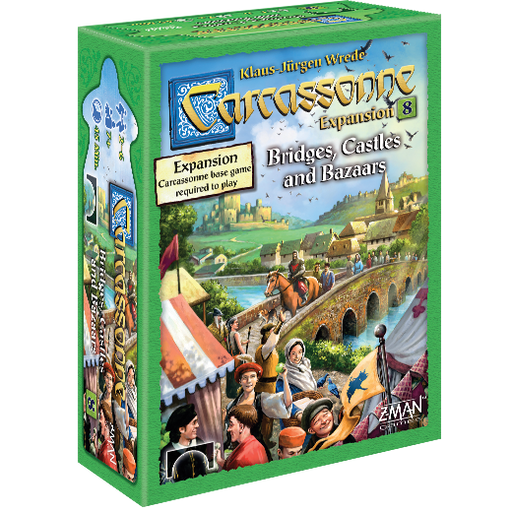 Carcassonne: Expansion 8 - Bridges, Castles, and Bazaars